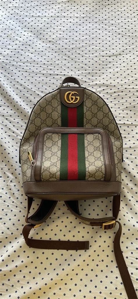 cheap real gucci backpack|unisex gucci backpack.